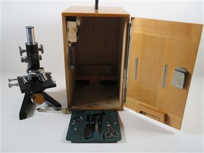 Mikroskop, Reichert Wien - Austria - Art, antiques and jewellery