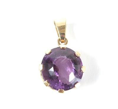 Amethystanhänger - Art, antiques and jewellery