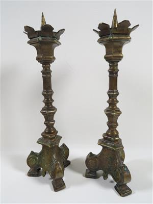 Paar Kerzenleuchter um 1800 - Kunst, Antiquitäten und Schmuck