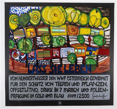 Friedensreich Hundertwasser* - Kunst, Antiquitäten und Schmuck
