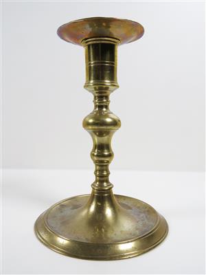 Bronze-Kerzenständer, 18./19. Jahrhundert - Art, antiques and jewellery