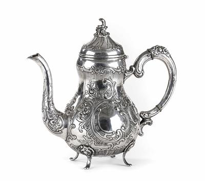 Teekanne, wohl Belgien, 1. Hälfte 20. Jahrhundert - Arte, antiquariato e gioielli