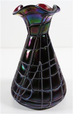 Vase, wohl Glasfabrik Elisabeth, Kosten bei Teplitz um 1900 - Art, antiques and jewellery