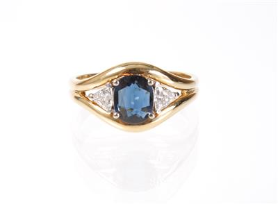 Diamantdamenring zus. ca. 0,45 ct - Kunst, Antiquitäten und Schmuck