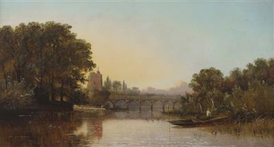 Englischer Maler des 19. Jahrhunderts - wohl Edwin Henry Boddington - Arte, antiquariato e gioielli
