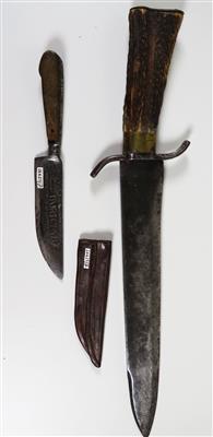 Zwei Messer, 19. Jahrhundert - Umění, starožitnosti a šperky