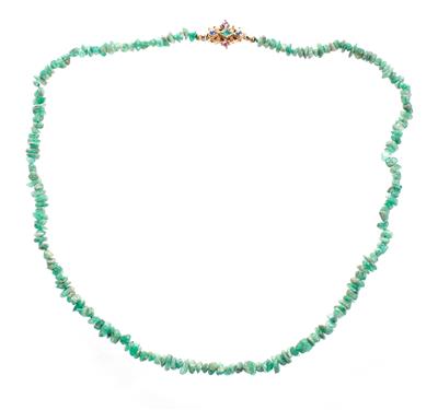 Smaragdcollier - Umění, starožitnosti a šperky