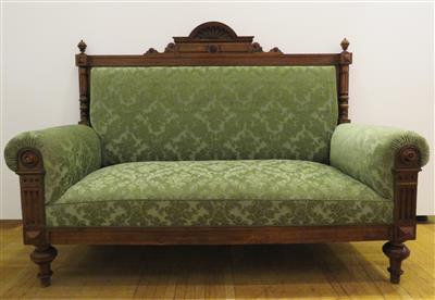 Altdeutsche Sitzbank - Sofa, um 1880 - Arte, antiquariato e gioielli