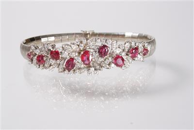 Brillant-Diamantarmband zus. ca. 1,30 ct - Kunst, Antiquitäten und Schmuck