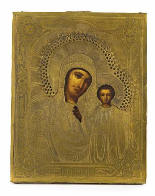 Russische Ikone, Ende 19. Jahrhundert - Umění, starožitnosti a šperky