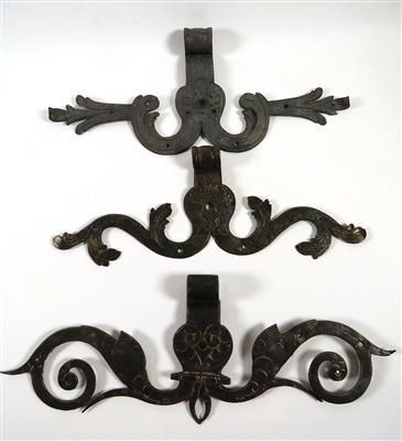 3 Türbeschäge, 18. Jahrhundert - Jewellery, antiques and art