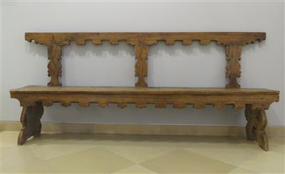 Sitzbank, Italien, wohl 18./19. Jahrhundert - Gioielli, arte e antiquariato