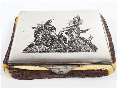 Zigarrenschatulle, 20. Jahrhundert - Schmuck, Kunst und Antiquitäten