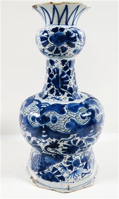 Knoblauchvase, Delft 18. Jahrhundert - Jewellery, antiques and art