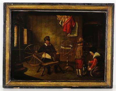 Schule Niederländischer Maler des 17. Jahrhunderts - Klenoty, umění a starožitnosti