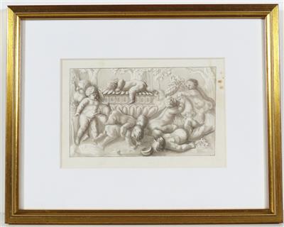 Unbekannter Aquarellist des 19. Jahrhunderts - Gioielli, arte e antiquariato