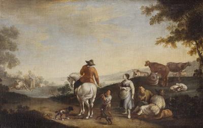 Niederländische Schule, 18. Jahrhundert - Schmuck, Kunst und Antiquitäten