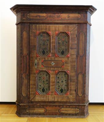 Bauernkasten, Alpenländisch, mit Jahreszahl 1804 - Jewellery, antiques and art