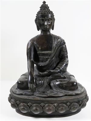Akshobhya Dhyani Budda, Tibet, 20. Jahrhundert - Schmuck, Kunst und Antiquitäten