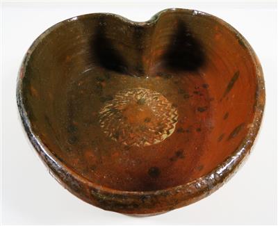 Herzförmige Backform, 19. Jahrhundert - Schmuck, Kunst und Antiquitäten