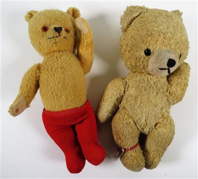 Zwei Teddybären, 1950/60er-Jahre - Klenoty, umění a starožitnosti