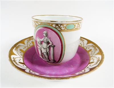 Alt-Wiener Tasse, Wiener Porzellanmanufaktur 1787 - Schmuck, Kunst und Antiquitäten