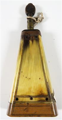 Kleine Pulverflasche, 18./19. Jahrhundert - Schmuck, Kunst und Antiquitäten