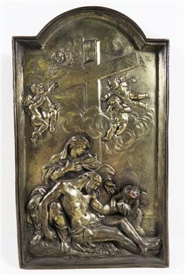 Messingrelief - Galvanoplastik, nach Georg Raphael Donner, 19. Jahrhundert - Schmuck, Kunst und Antiquitäten