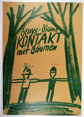 Handsigniertes Plakat von Joseph Beuys - Obrazy