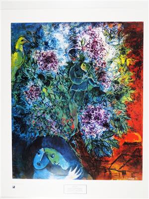 Poster nach Marc Chagall, 1949 - Paintings