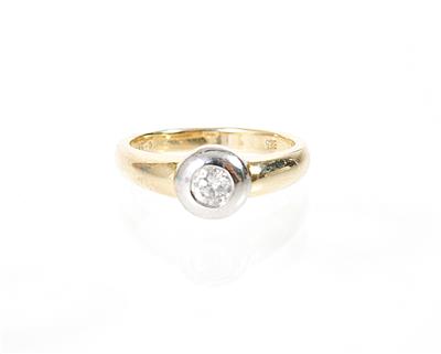 Solitärring 0,28 ct - Jewellery, antiques and art