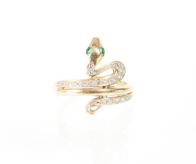 Diamantdamenring zus. ca. 0,10 ct - Schmuck, Kunst und Antiquitäten