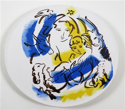 Tortenplatte, Dekorentwurf Ger Maas - Schmuck, Kunst und Antiquitäten