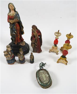 Konvolut Sakral-Objekte - Schmuck, Kunst und Antiquitäten