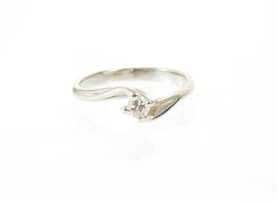 Solitärring ca. 0,15 ct - Jewellery, antiques and art