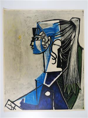 Reproduktionsdruck nach Pablo Picasso (1881-1973) - Klenoty, umění a starožitnosti