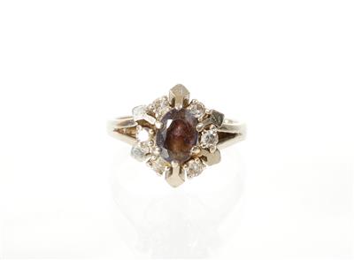 Diamantdamenring zus. ca. 0,30 ct - Jewellery, antiques and art
