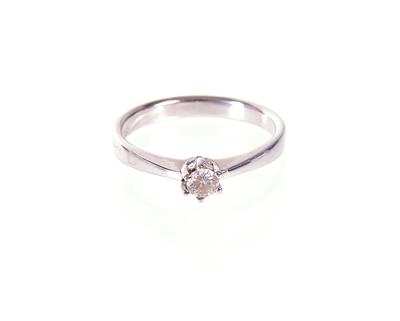 Solitärring ca. 0,15 ct - Schmuck, Kunst und Antiquitäten