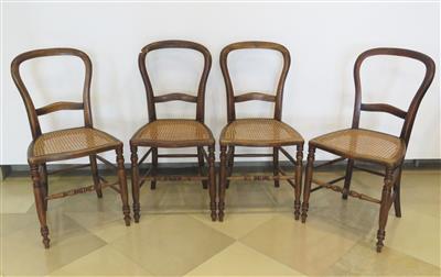 Vier Sessel, um 1850/60 - Schmuck, Kunst und Antiquitäten