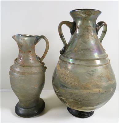 Vase und Krug, in römisch antikisierender Art, 20. Jahrhundert - Jewellery, antiques and art