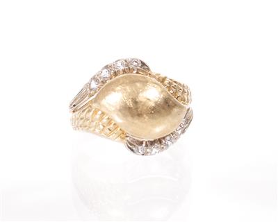 Diamantdamenring - Jewellery, antiques and art