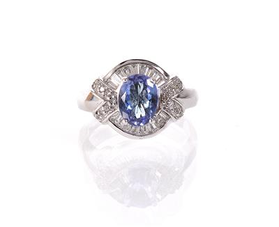 Diamantdamenring zus. ca. 0,55 ct - Schmuck, Kunst und Antiquitäten