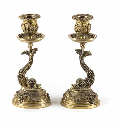 Zwei italienische Kerzenhalter, Jacoangeli Napoli - Schmuck, Kunst & Antiquitäten