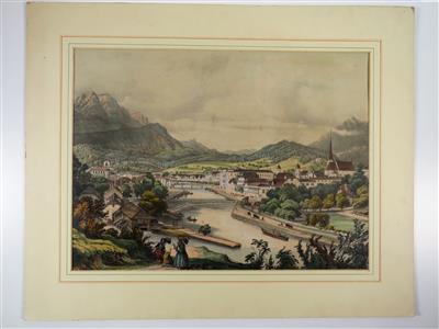 Kolorierte Lithografie, 19. Jahrhundert - Obrazy