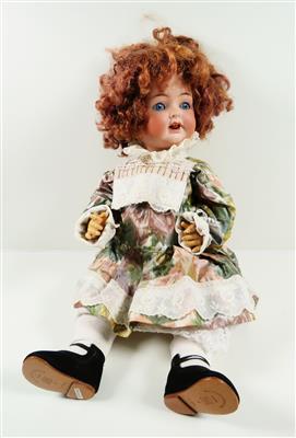 Puppe mit Porzellankopf - Gioielli, arte e antiquariato