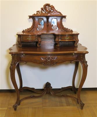 Gründerzeit-Schreibtisch um 1900 - Gioielli, arte e antiquariato