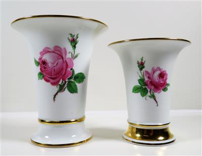 Zwei Vasen, Meissen, 1. Drittel 20. Jahrhundert - Schmuck, Kunst und Antiquitäten