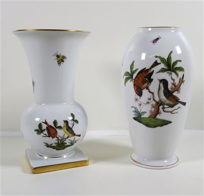 Zwei Vasen, Herend, Ungarn 2. Hälfte 20. Jahrhundert - Schmuck, Kunst und Antiquitäten