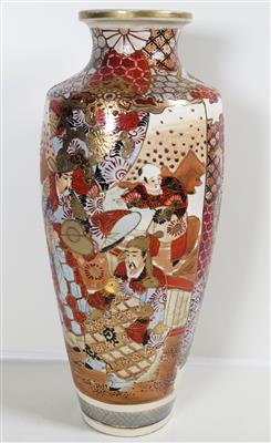 Satsuma-Vase, Japan um 1900 - Schmuck, Kunst & Antiquitäten