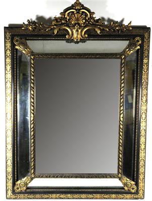 Historismus-Spiegelrahmen im Louis XIV-Stil, Ende 19. Jahrhundert - Jewellery, antiques and art